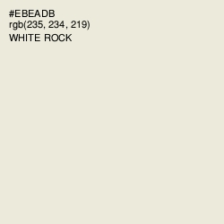 #EBEADB - White Rock Color Image